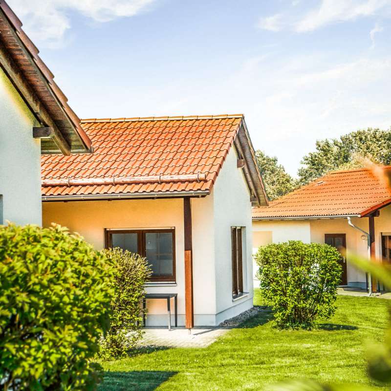 bungalow- und ferienhaussiedlung im trixi park