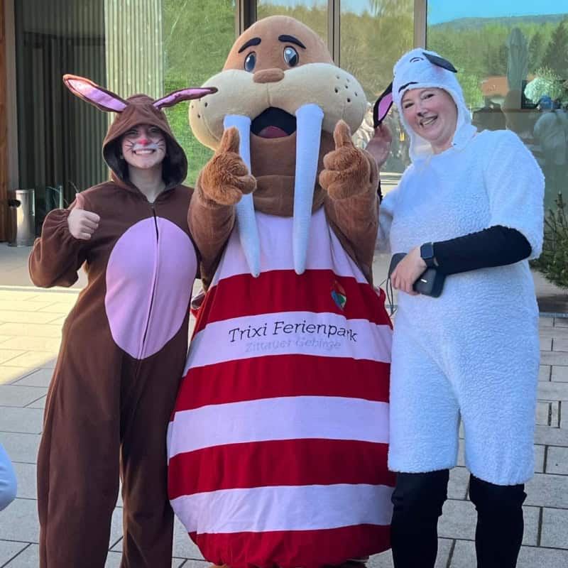 Ostern Oster-Schatzsuche im Trixi Park