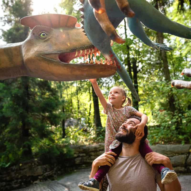 Familienabenteuer Saurier im Saurierpark Bautzen
