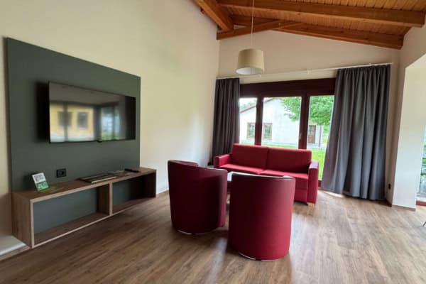 Ferienhaus-Typ-C-Wohnzimmer-Wintergarten